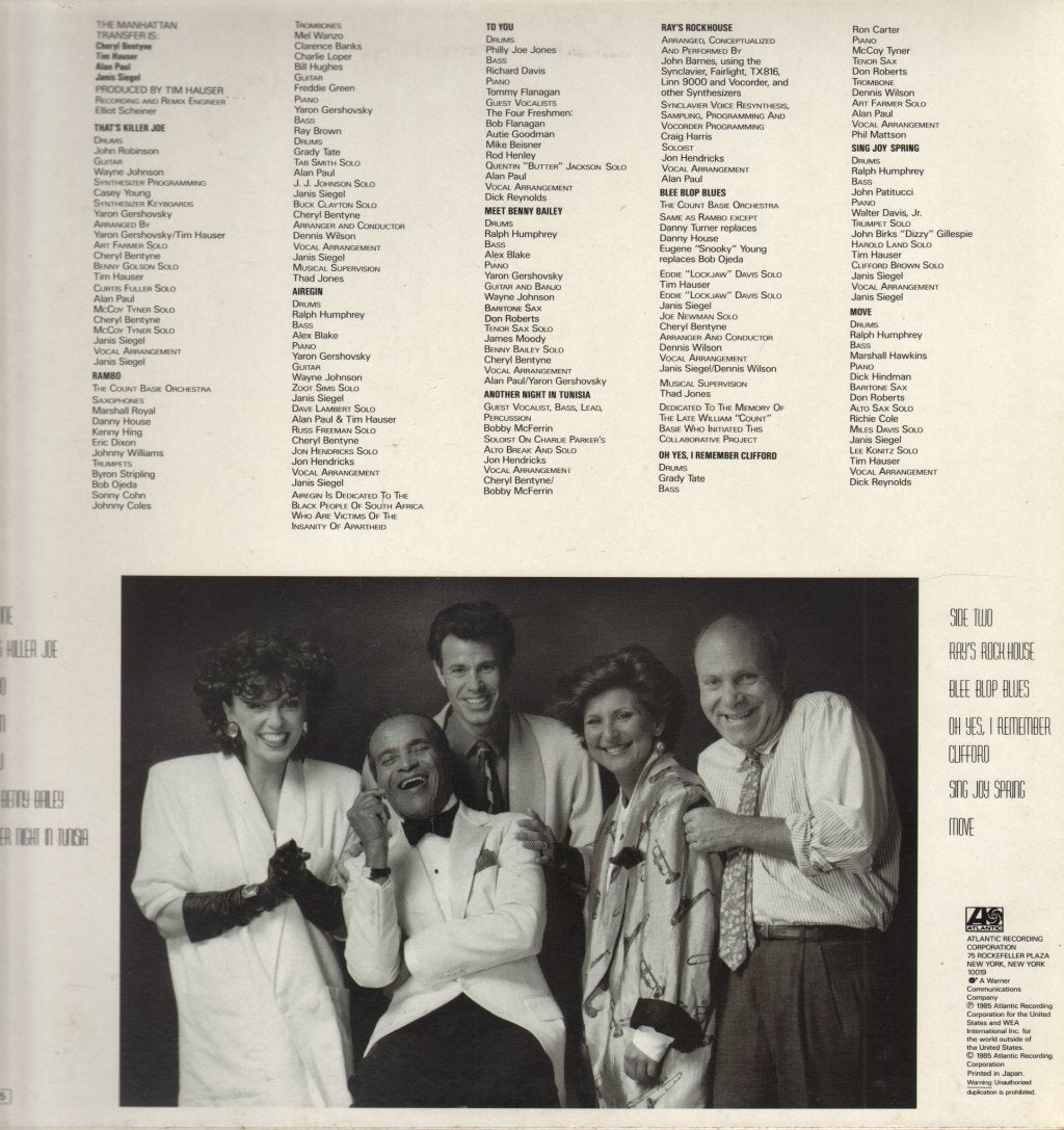 Manhattan Transfer - Vocalese - Lp