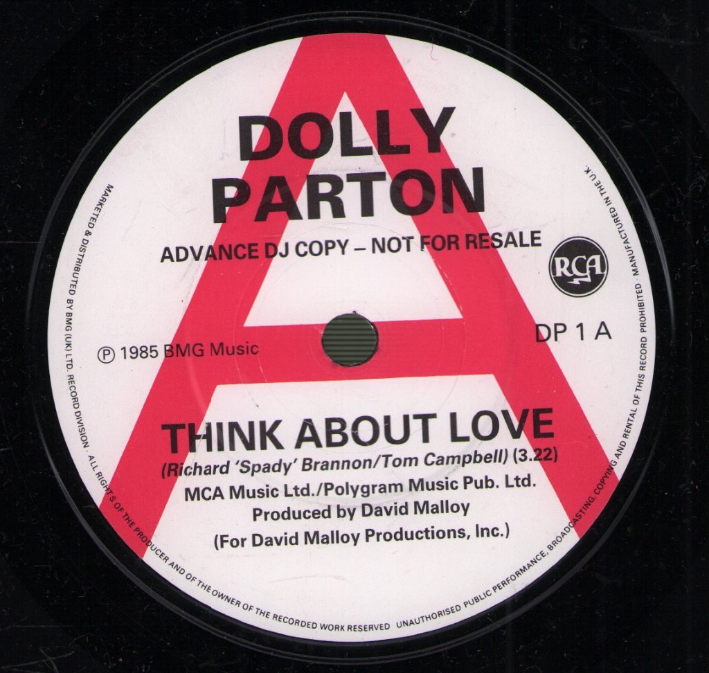Dolly Parton - Think About Love - 7 Inch