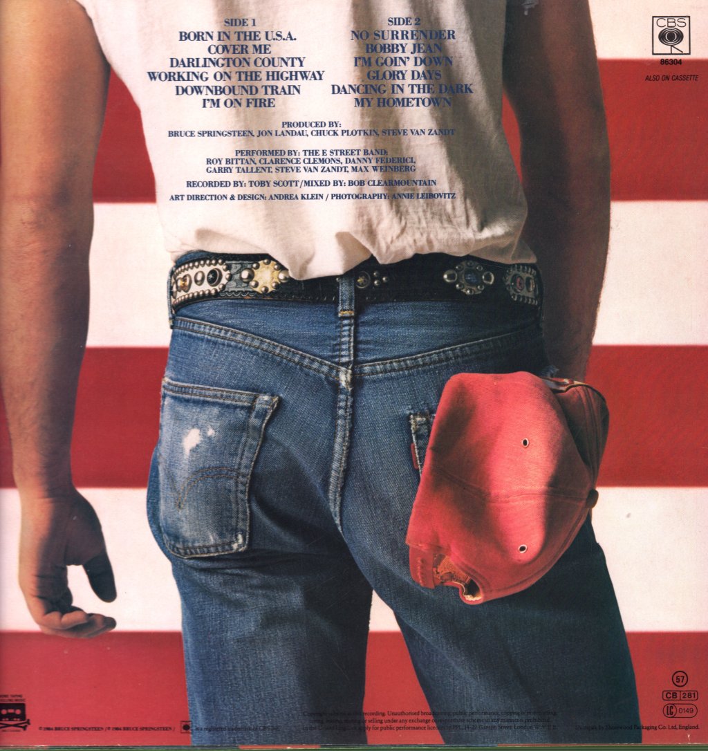 Bruce Springsteen - Born In The Usa - Lp