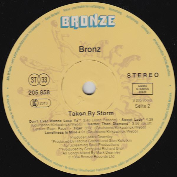 Bronz - Taken By Storm - Lp