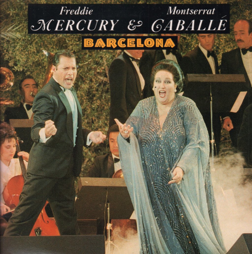 Freddie Mercury And Montserrat Caballe - Barcelona - 7 Inch