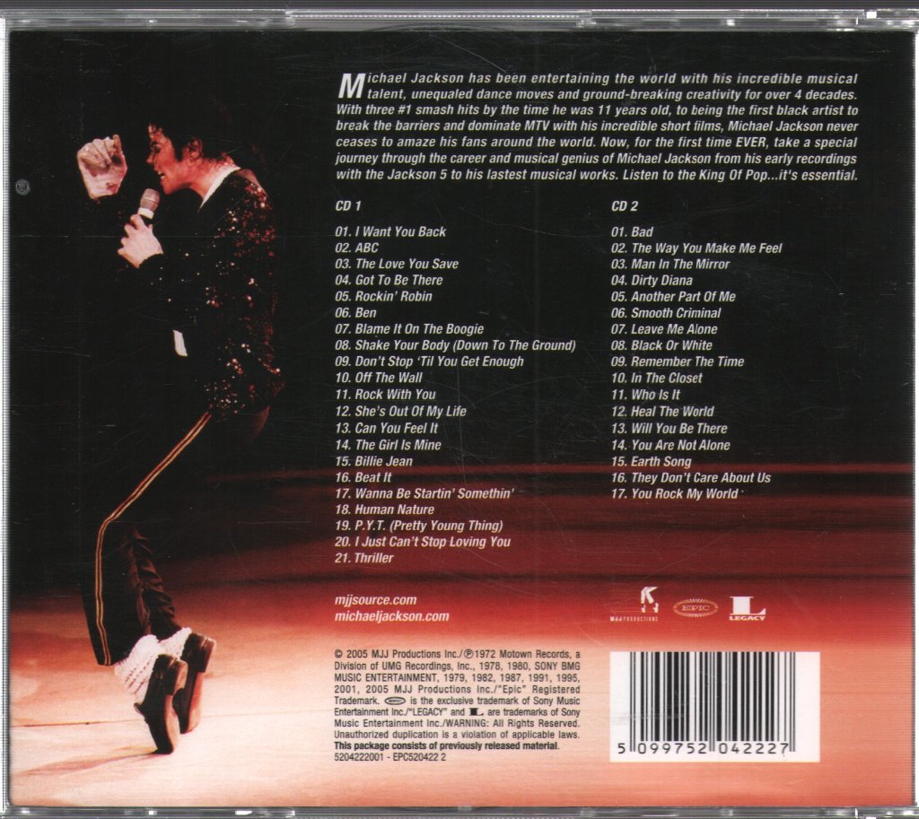 Michael Jackson - Essential - Double Cd