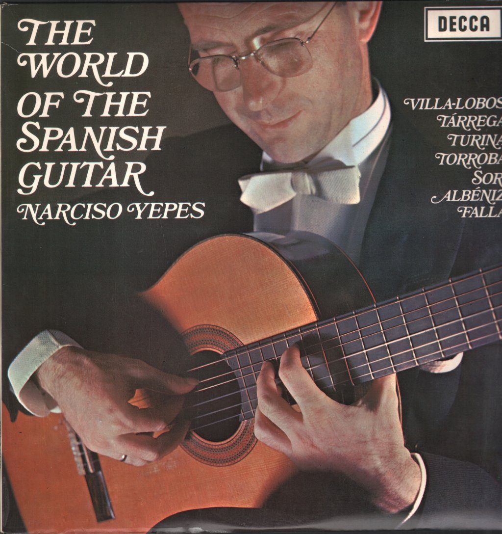 Narciso Yepes - World Of Spanish Guitar - Lp