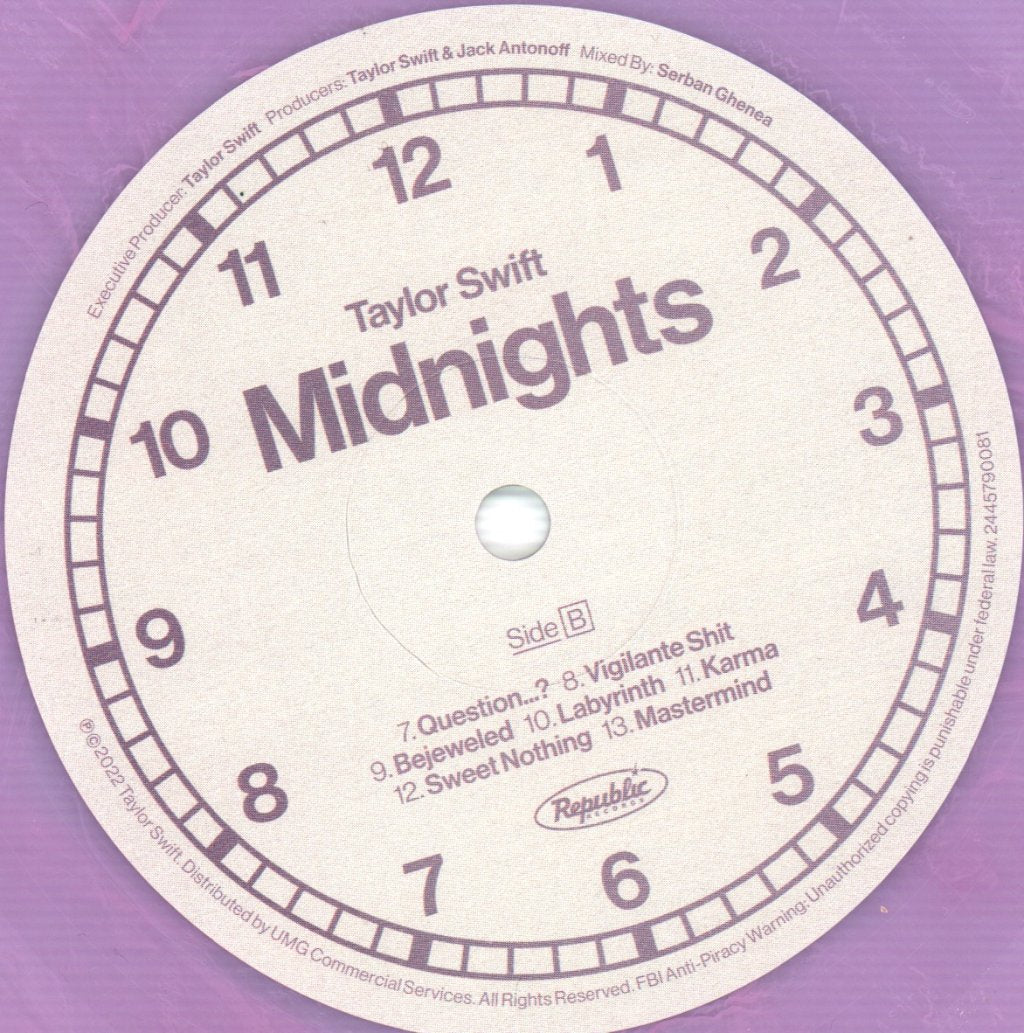 Taylor Swift - Midnights - Lp
