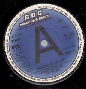 Richard Denton And Martin Cook - Diamonds In The Sky - 7 Inch