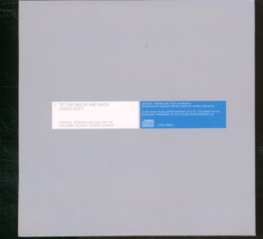 Savage Garden - To The Moon And Back - Cd