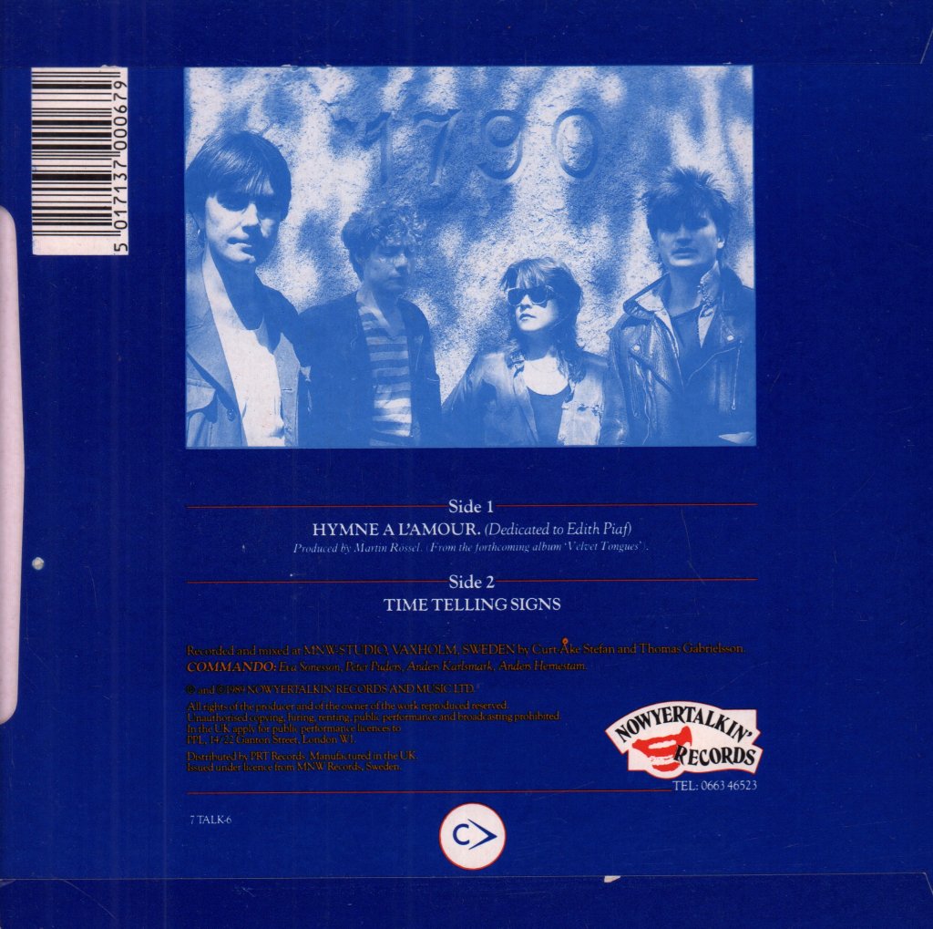 Commando (Indie/Rock Group) - Hymne A L'amour - 7 Inch