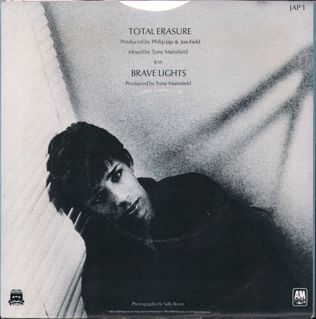Philip Jap - Total Erasure - 7 Inch