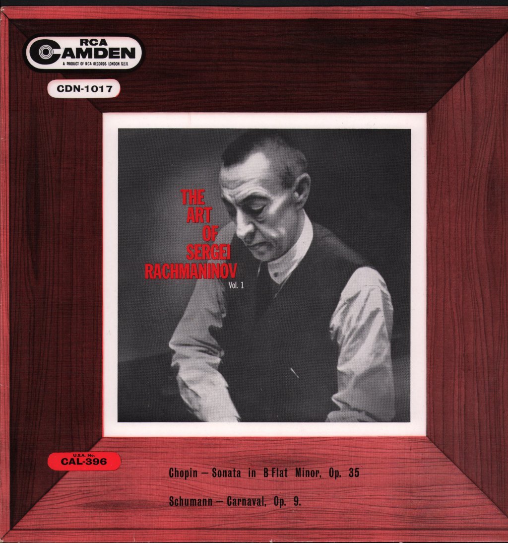 Sergei Rachmaninov - Art Of Vol 1 - Lp