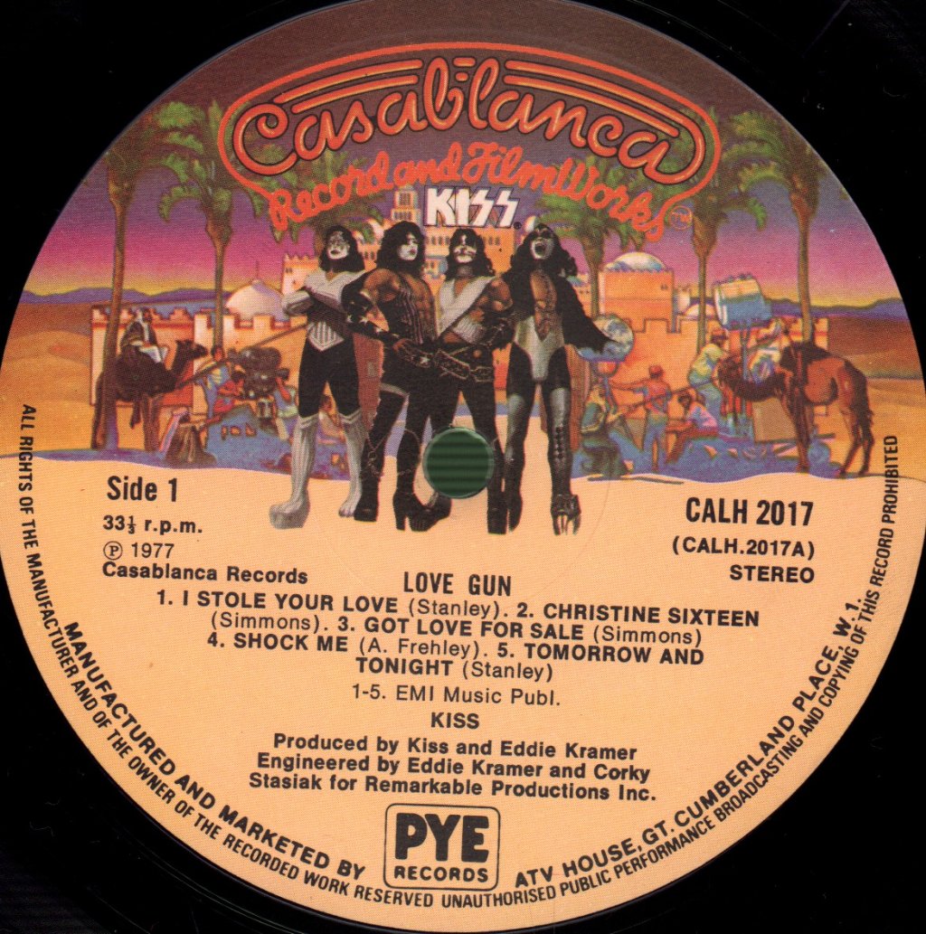 Kiss - Love Gun (Red Translucent) - Lp