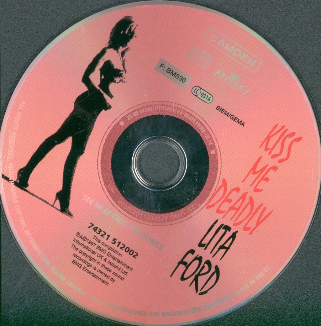 Lita Ford - Kiss Me Deadly - Cd