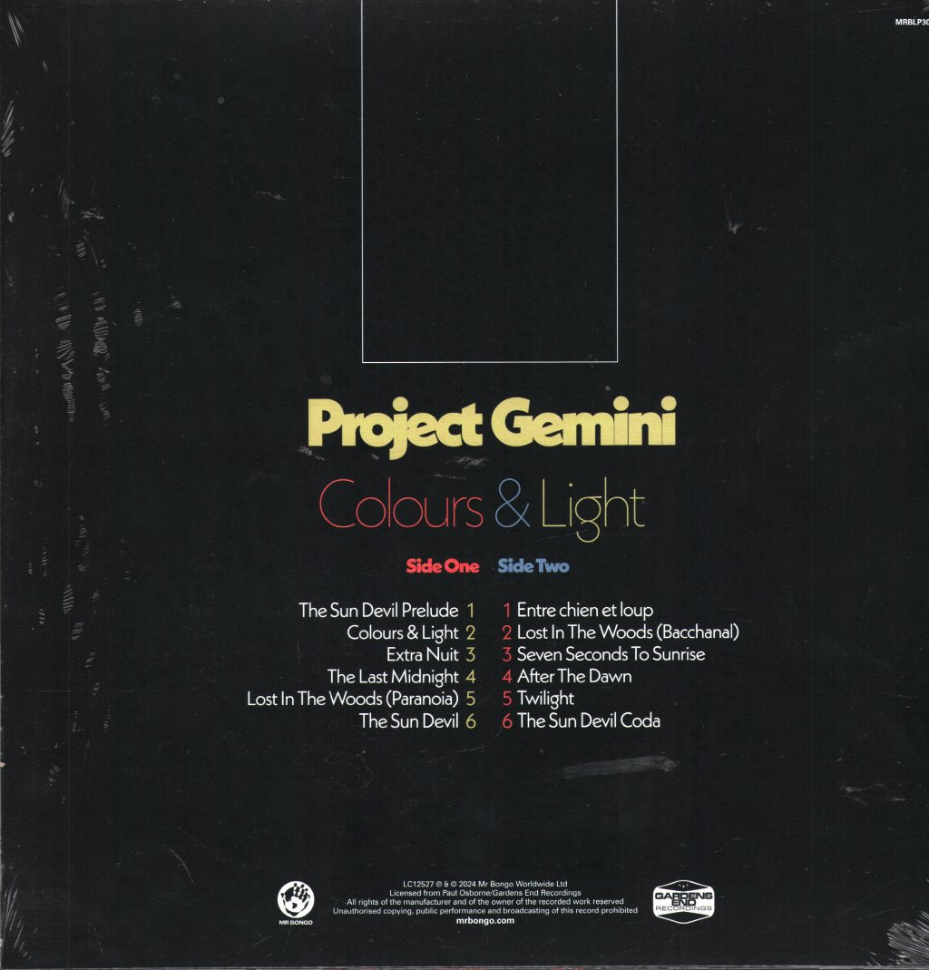 Project Gemini - Colours & Light - Lp