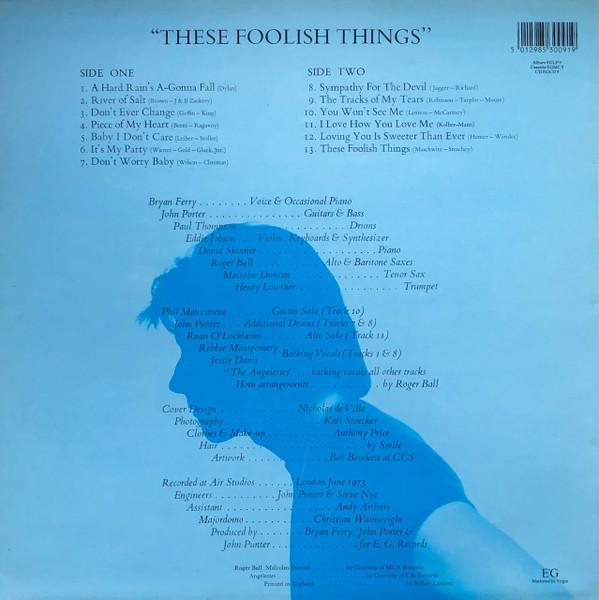 Bryan Ferry - These Foolish Things - Lp