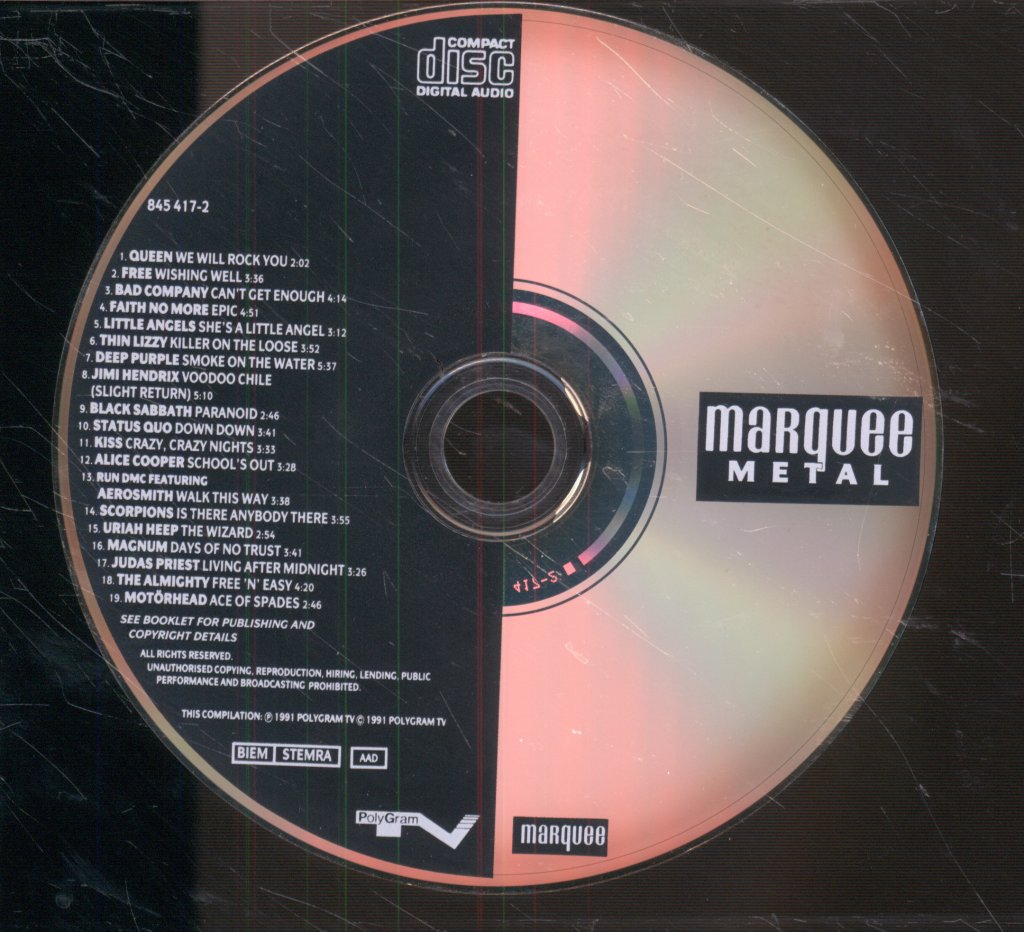 Various Artists - Marquee Metal - Cd