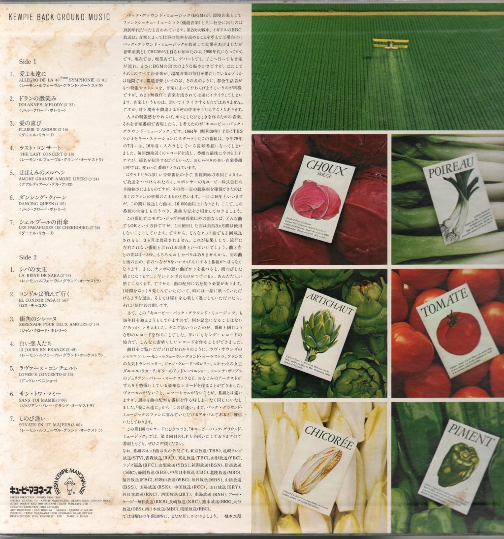 Various Artists - Kewpie Back Ground Music - Lp