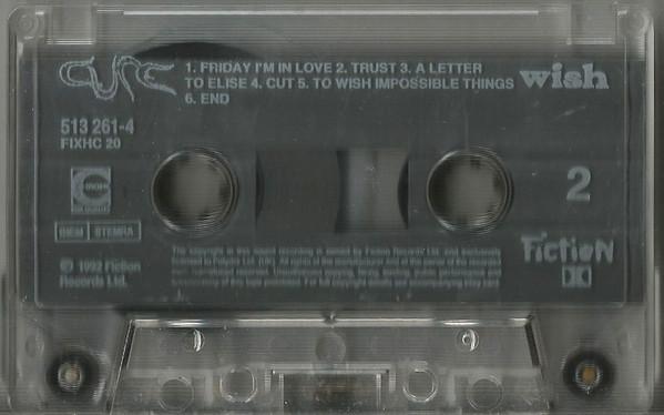 Cure - Wish - Cassette