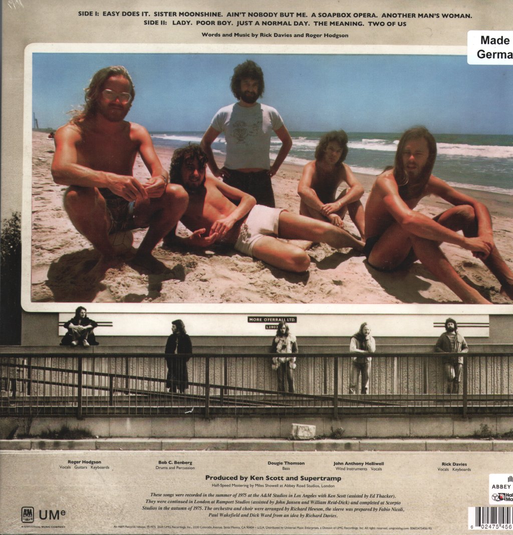 Supertramp - Crisis What Crisis - Lp