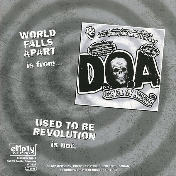 D.O.A. / d.b.s. - D.O.A. / d.b.s. - 7 Inch