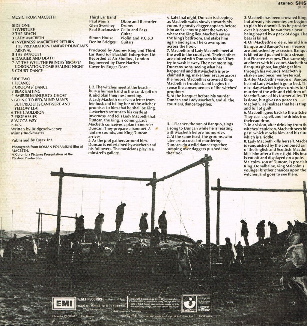 Third Ear Band - Music From Macbeth - Lp