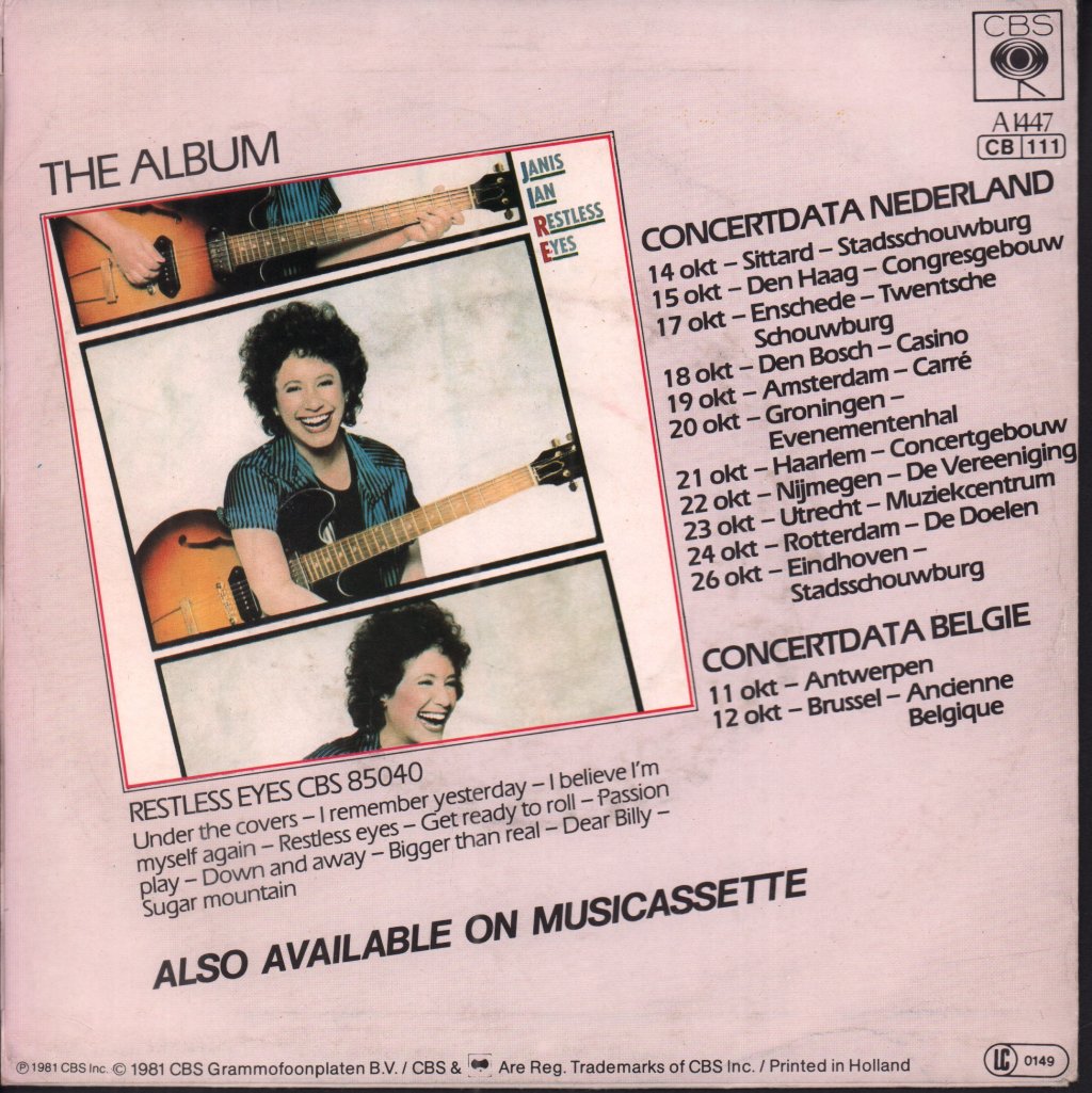 Janis Ian - Passion Play - 7 Inch