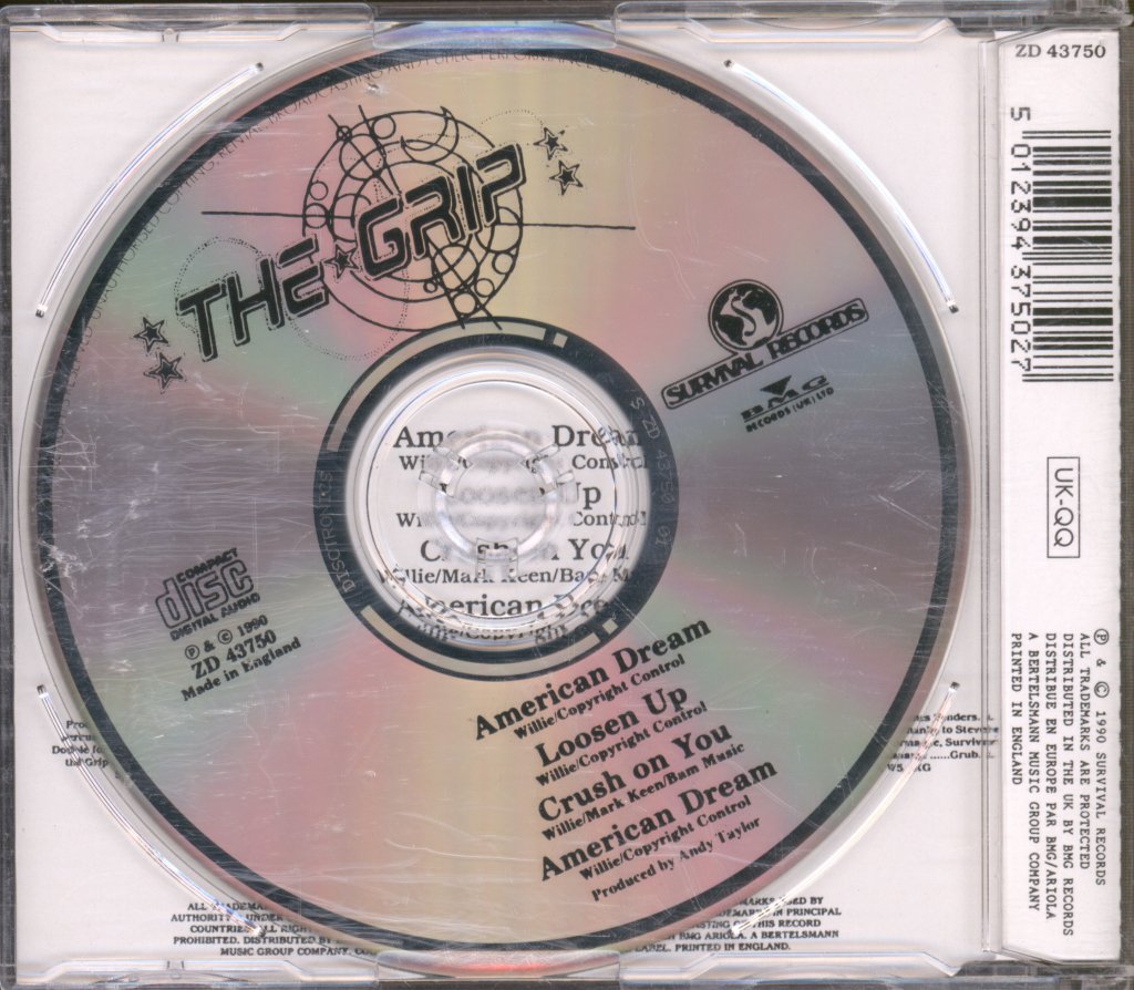 Grip (Rock Group) - American Dream - Cd