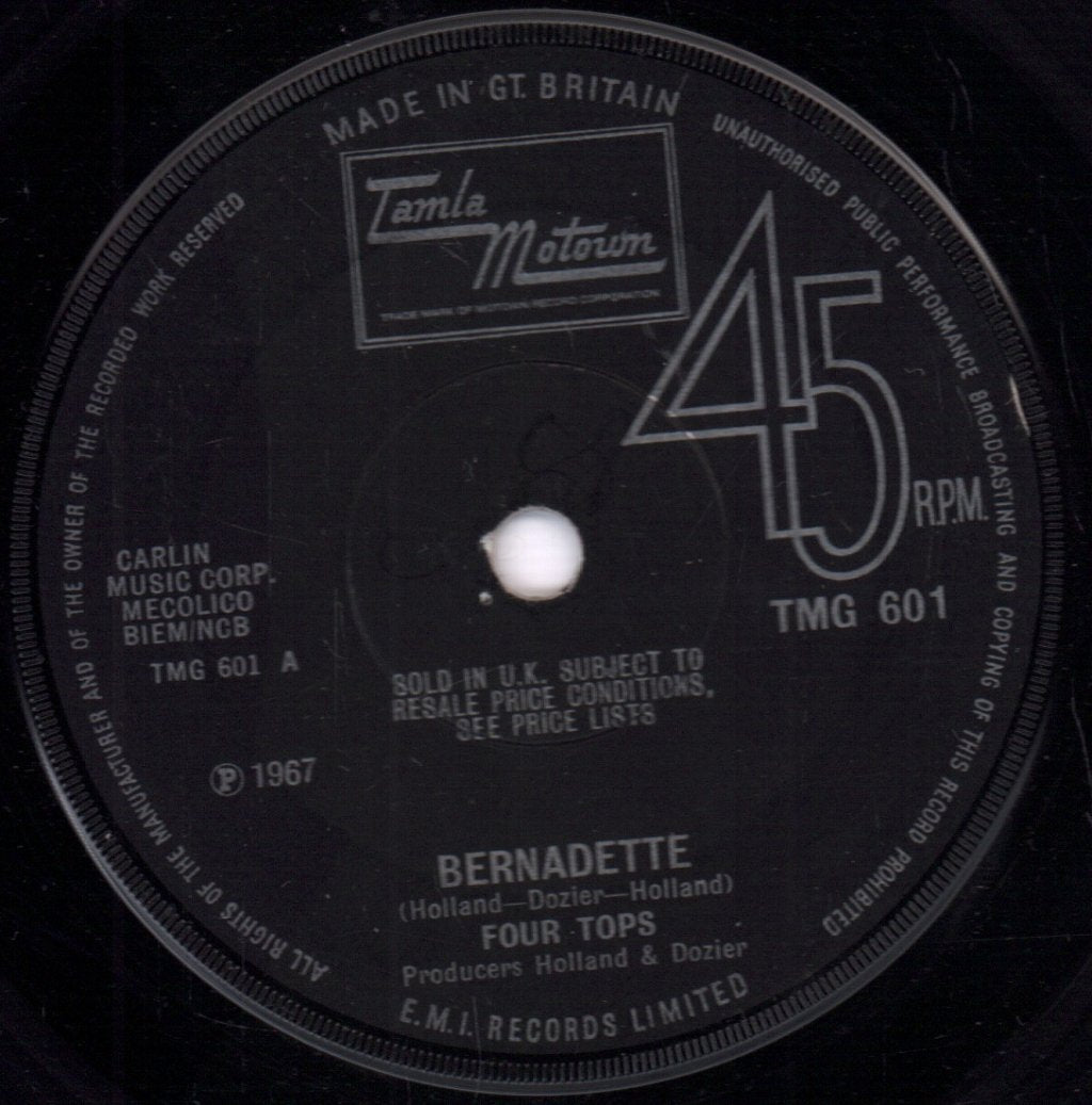 Four Tops - Bernadette - 7 Inch