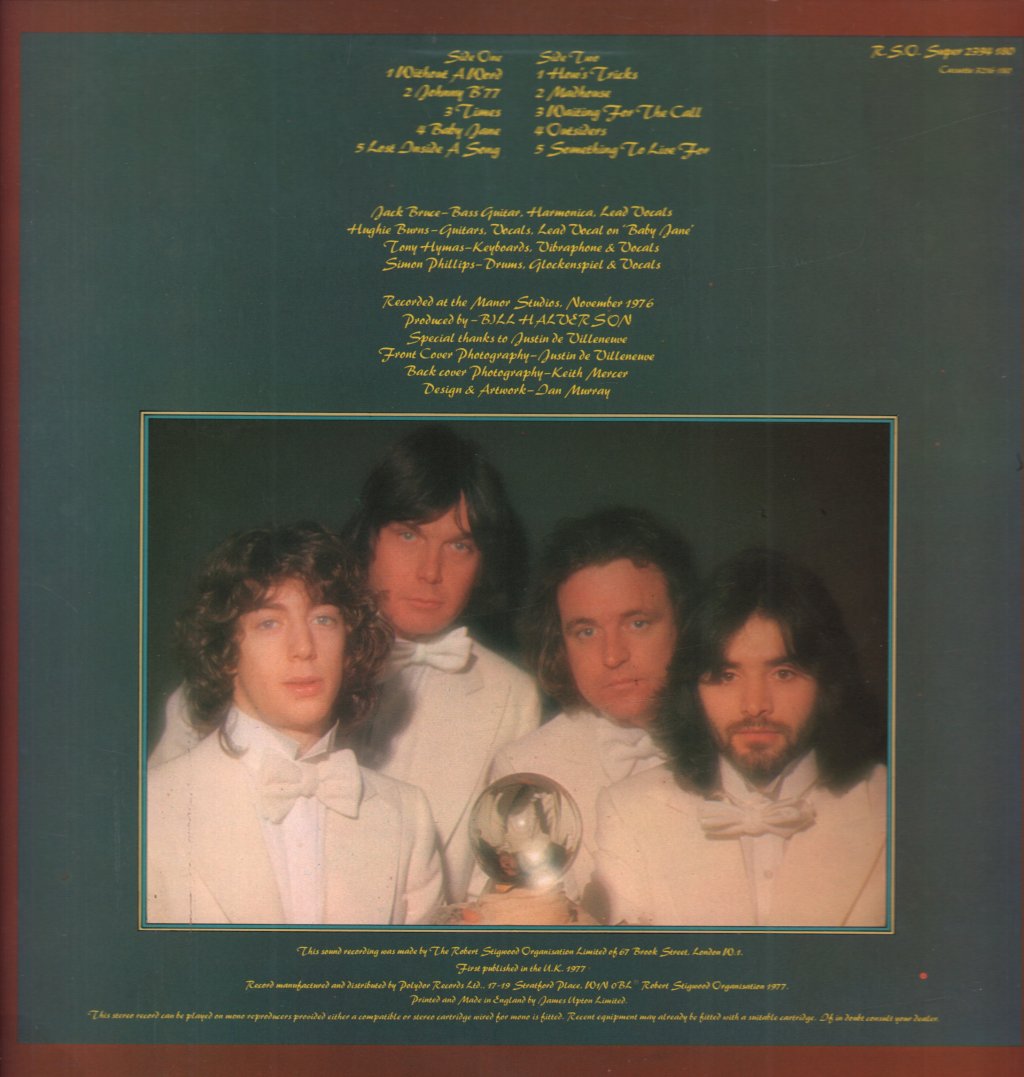 Jack Bruce Band - How's Tricks - Lp