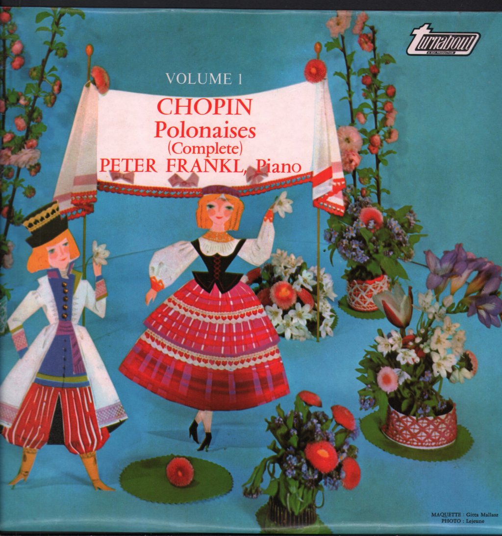 Peter Frankl - Chopin - Polonaises Volume 1 - Lp