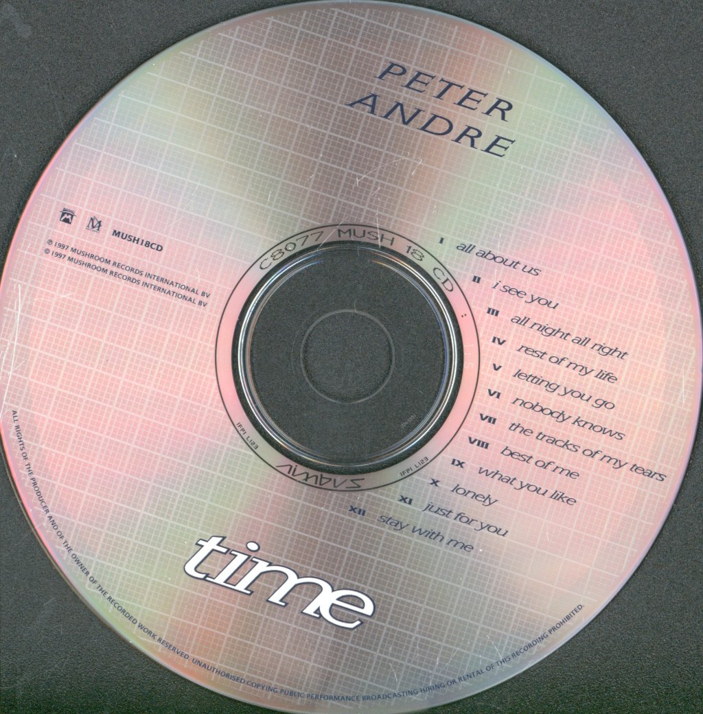 Peter Andre - Time - Cd