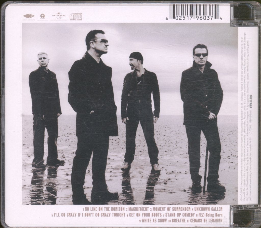 U2 - No Line On The Horizon - Cd