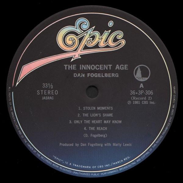 Dan Fogelberg - Innocent Age - Double Lp