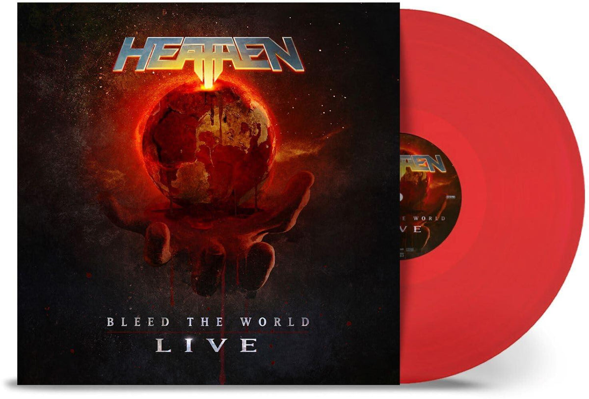 Heathen - Bleed the World: Live (Transparent Red Vinyl) - Lp