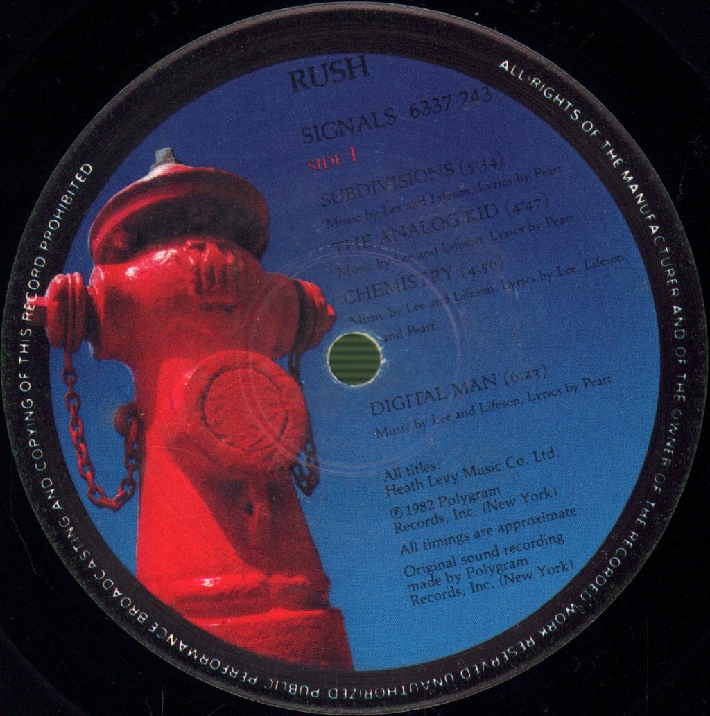 Rush - Signals - Lp