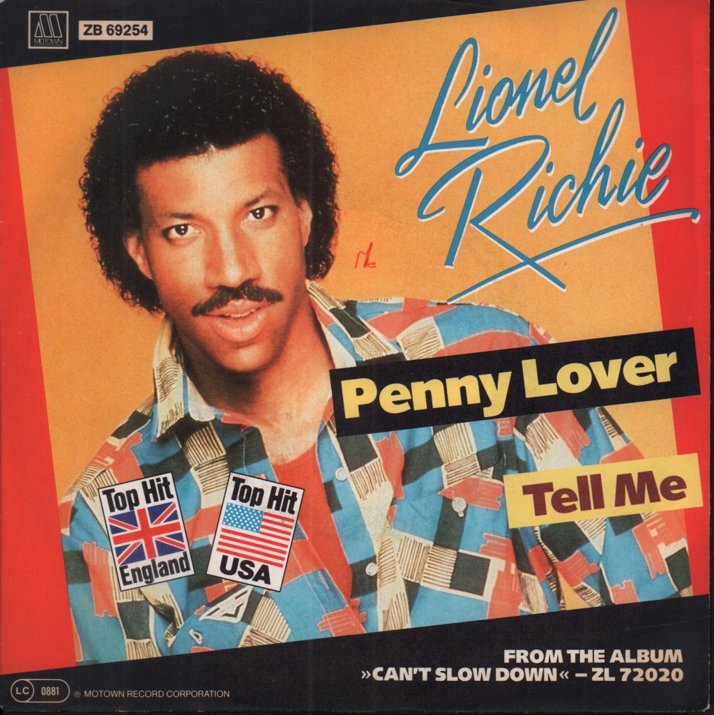 Lionel Richie - Penny Lover - 7 Inch