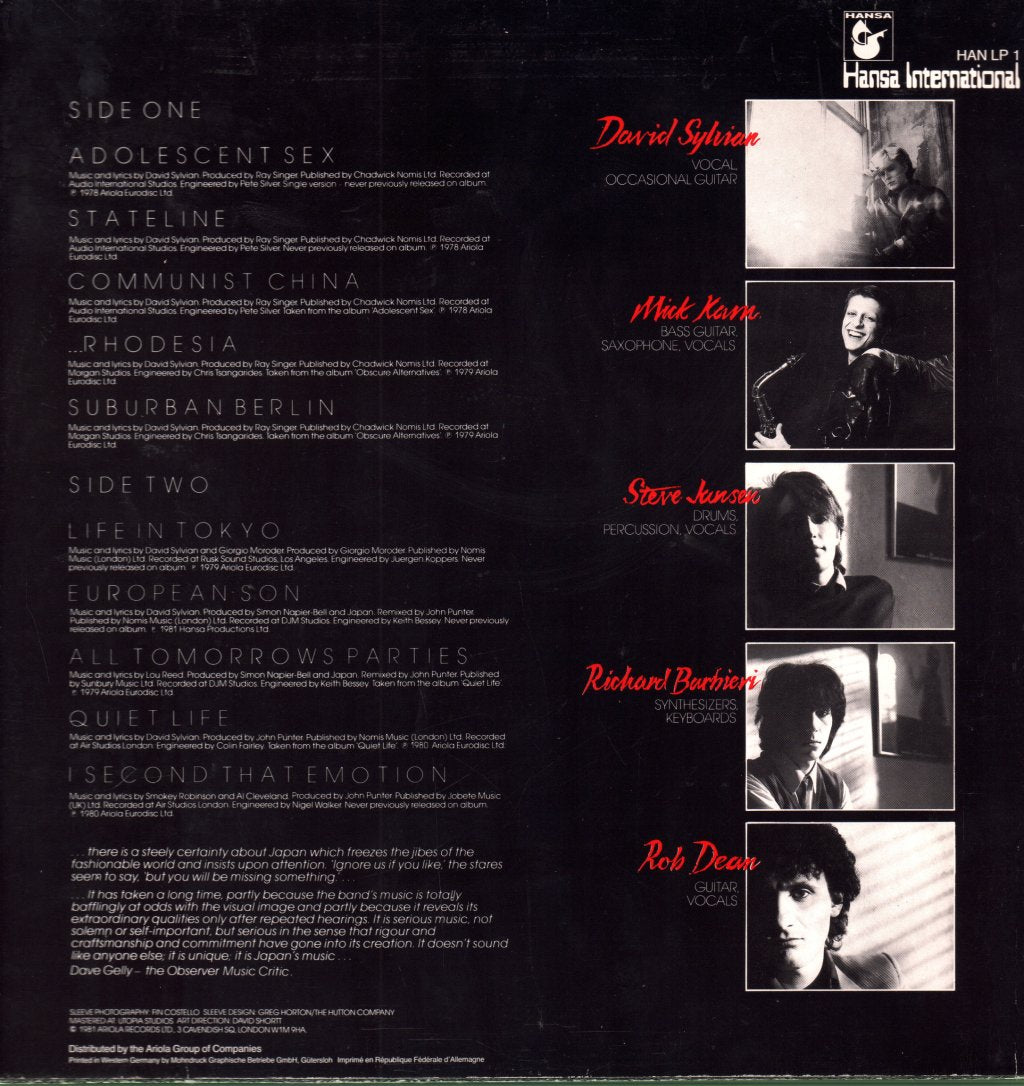 Japan - Assemblage - Lp