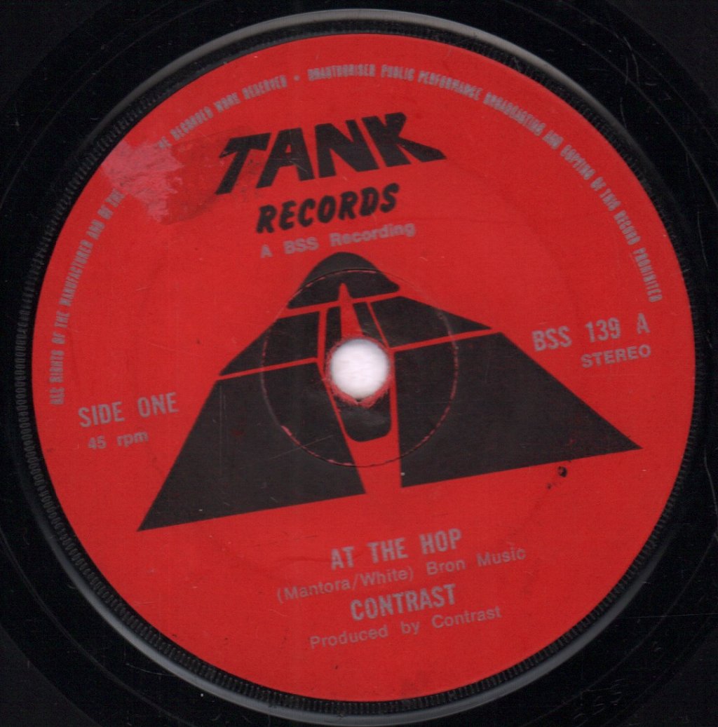 Contrast - at the hop - 7 Inch