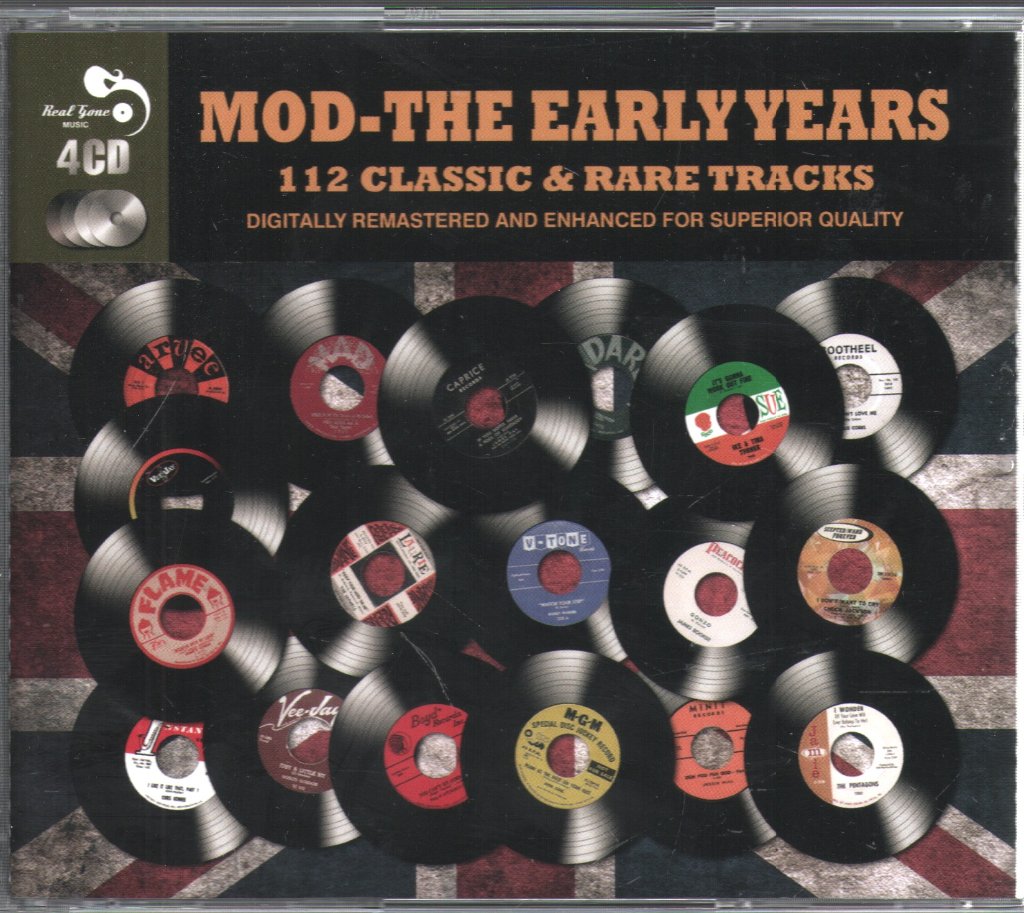 Various Artists - Mod-The Early Years (112 Classic & Rare Tracks) - Cd Set