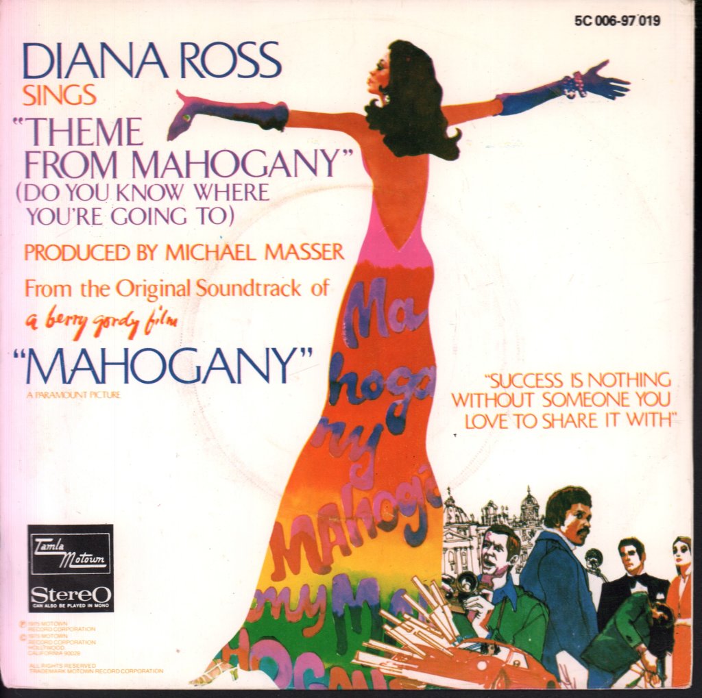 Diana Ross - Theme From Mahogany - 7 Inch