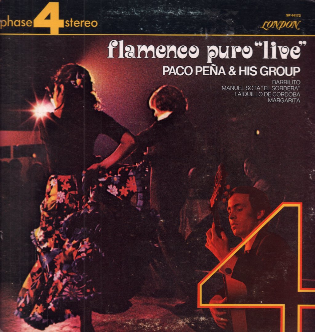 Paco Pena & His Group - Flamenco Puro Live - Lp