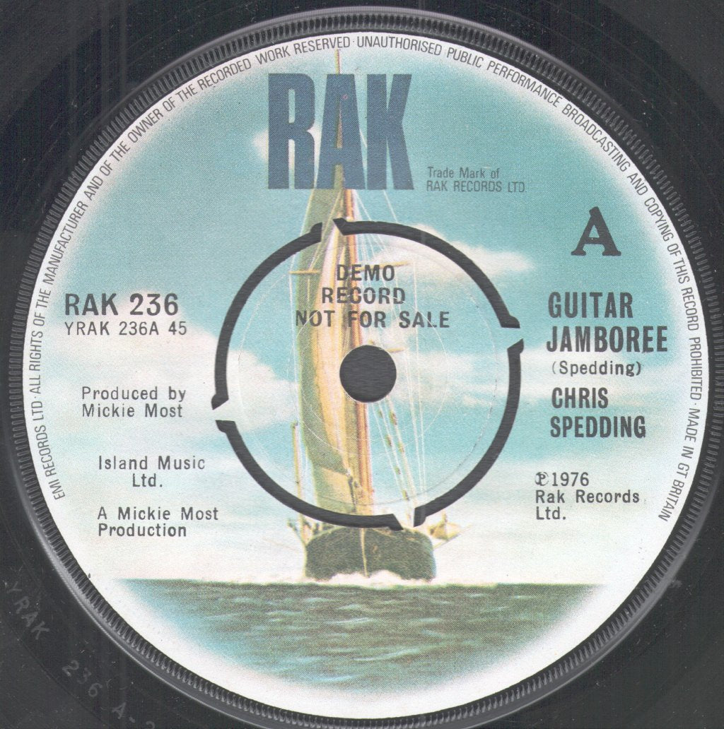 Chris Spedding - Guitar Jamboree - 7 Inch