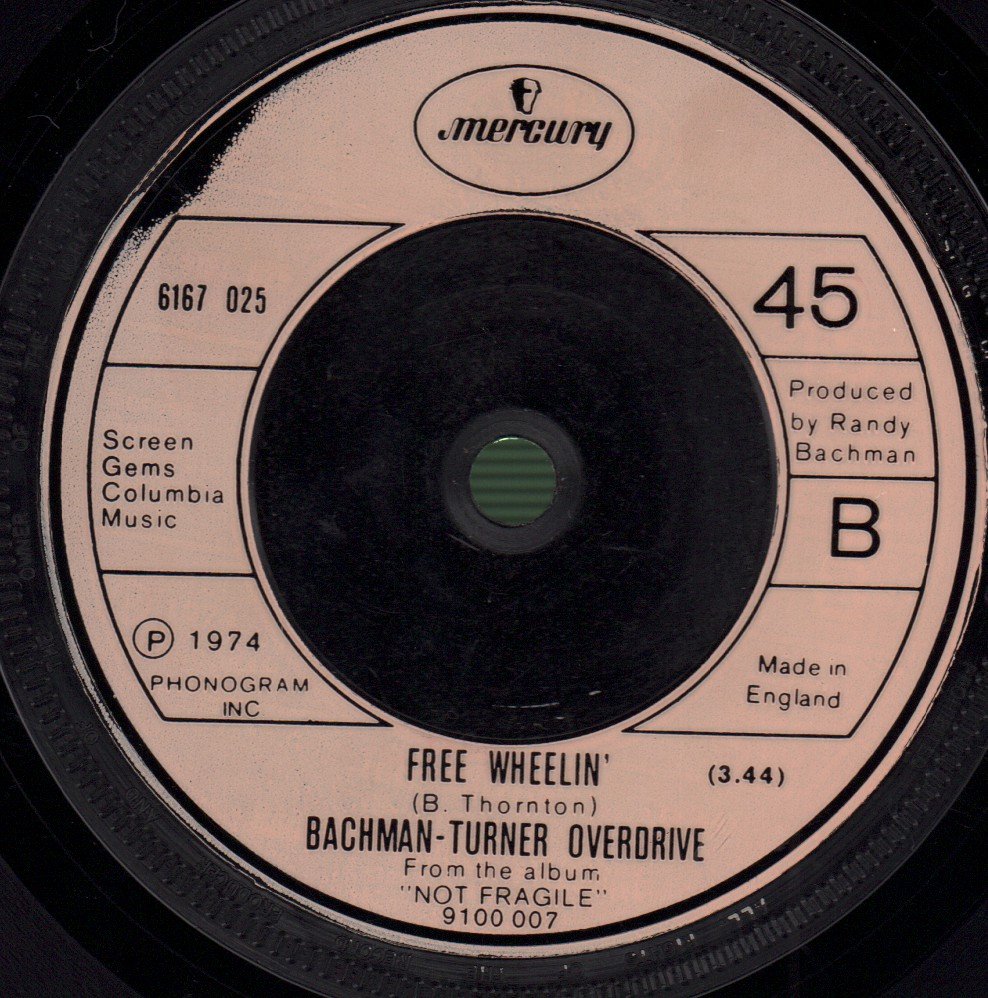 Bachman Turner Overdrive - You Ain't Seen Nothing Yet - 7 Inch