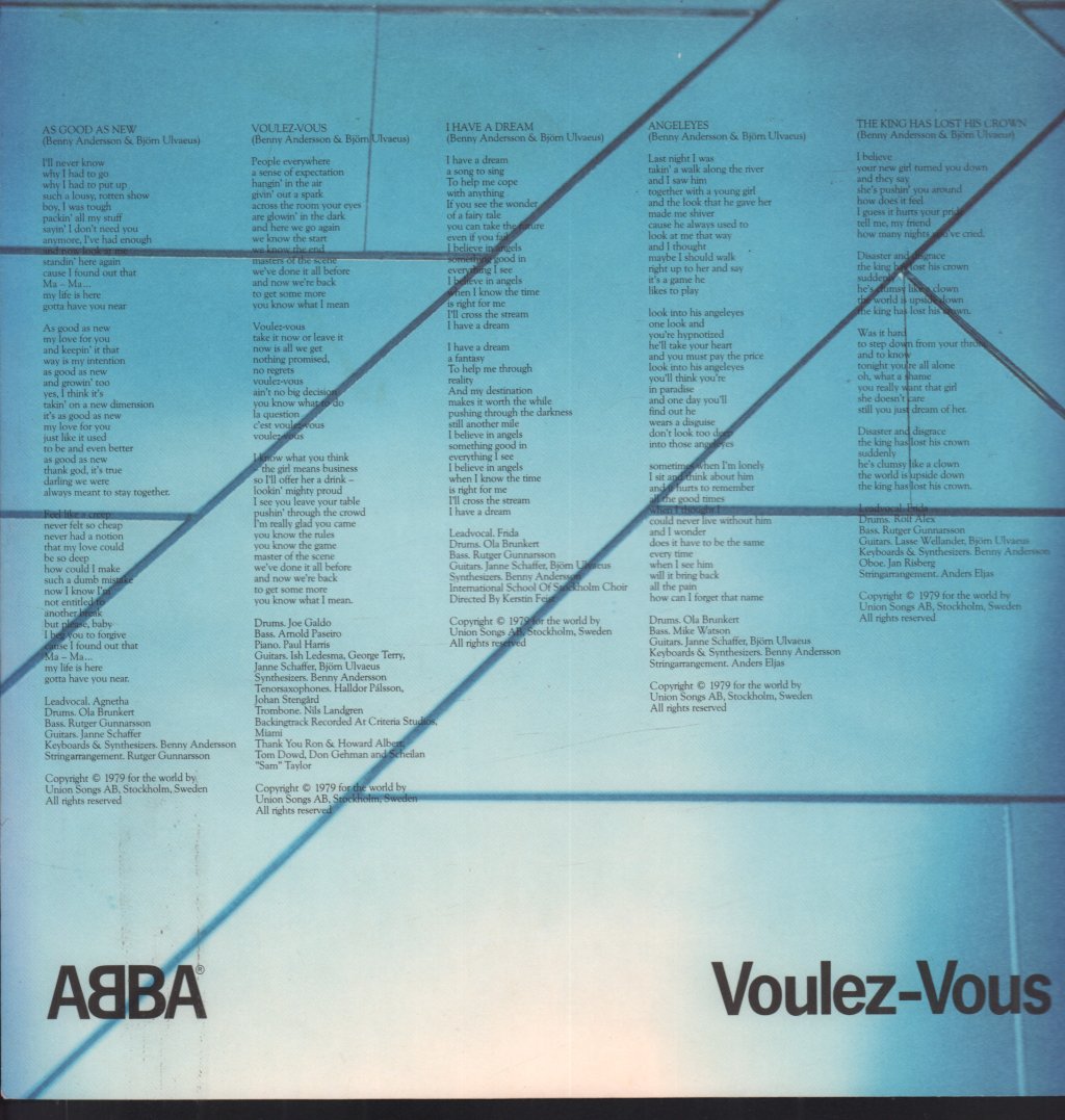 ABBA - Voulez-Vous - Lp