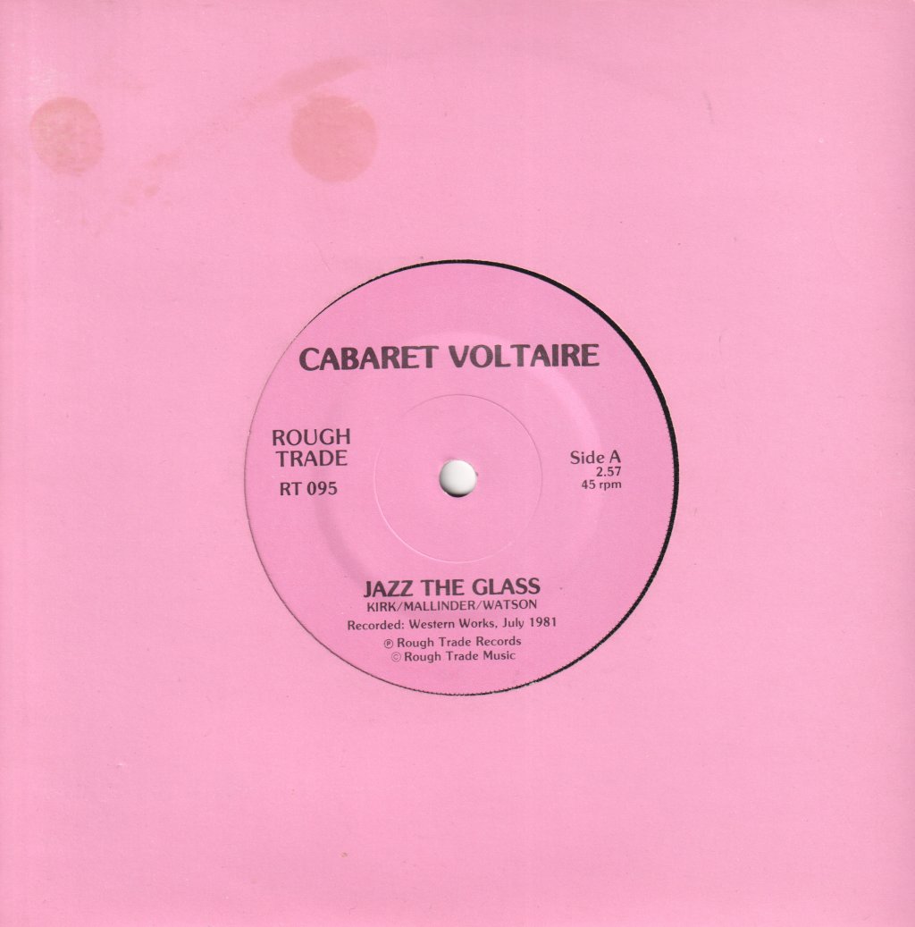 Cabaret Voltaire - Jazz The Glass - 7 Inch