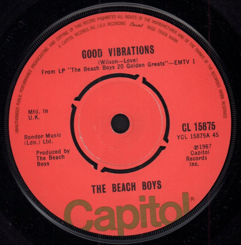 Beach Boys - Good Vibrations - 7 Inch