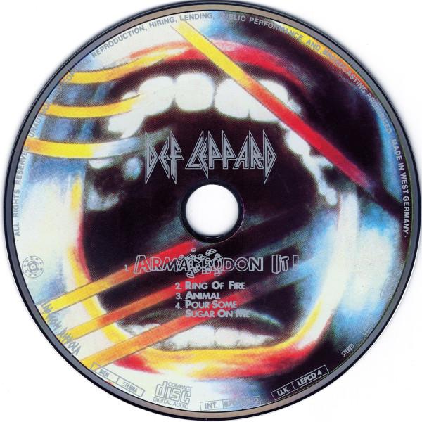 Def Leppard - Armageddon It (The Atomic Mix) - Cd