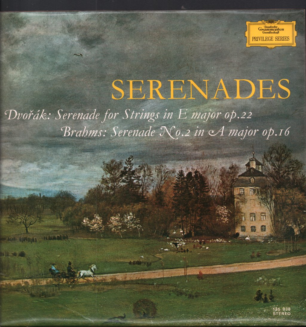 Symphony Orchestra Of NDR Hamburg / Hans Schmidt-Isserstedt / Dresden Philharmonic Orchestra - Serenades - Lp