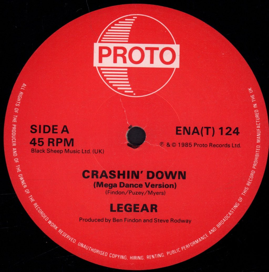 Legear - Crashin Down - 12 Inch