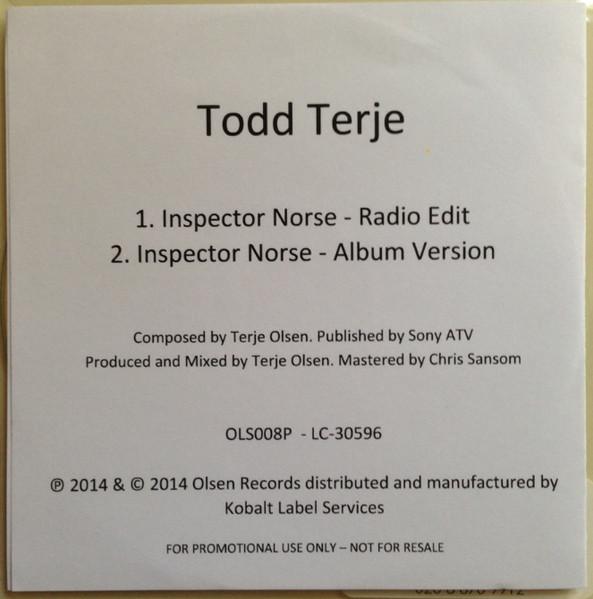 Todd Terje - Inspector Norse - Cdr