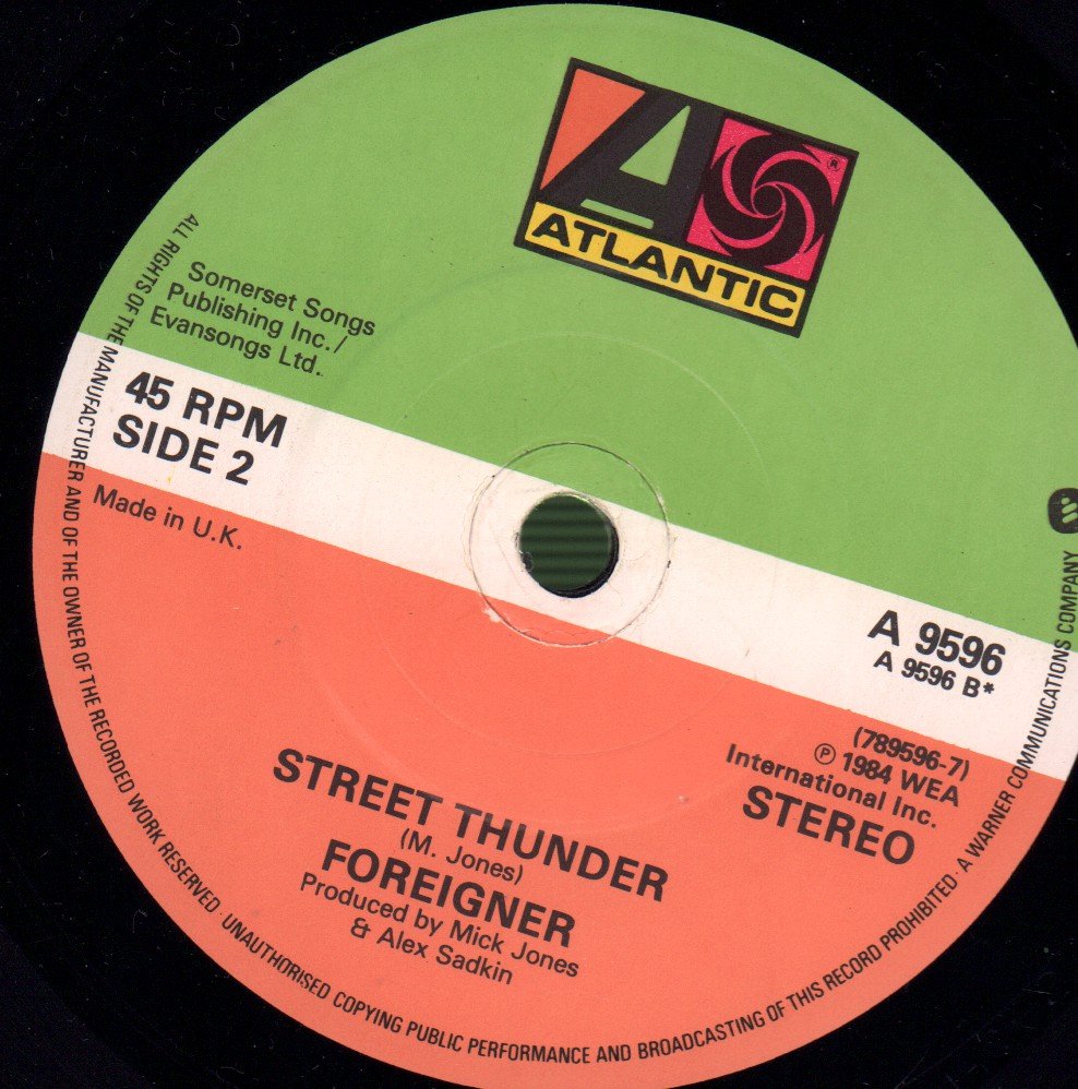 Foreigner - I Want To Know What Love Is - 7 Inch