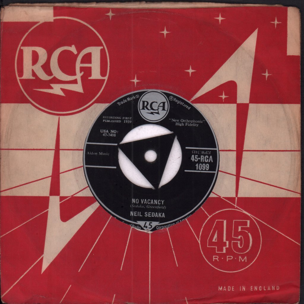 Neil Sedaka - Diary - 7 Inch